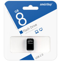 USB накопитель SmartBuy 8GB ART Black (SB8GBAK)