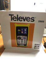 Измеритель уровня сигнала спутникового ТВ Televes 5980 (DVB-S2) без гарантии