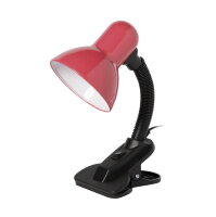 Настольный светильник Smartbuy Е27 с прищепкой Pink (SBL-DeskL01-Pink)