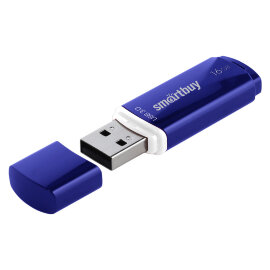 USB 3.0  накопитель Smartbuy 16GB Crown Blue (SB16GBCRW-Bl) - 