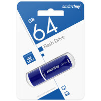 USB 3.0  накопитель Smartbuy 64GB Crown Blue (SB64GBCRW-Bl)