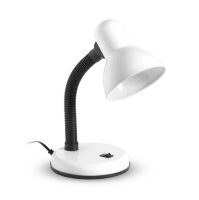 Настольный светильник Smartbuy Е27 белый (SBL-DeskL-White)