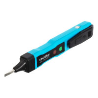 Индикаторная отвертка (пробник) 140 мм,  до 250 В, шлицевая, с ЭП, звук, поиск,  Smartbuy tools